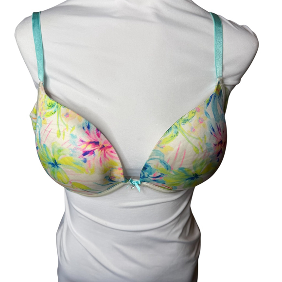 Victoria's Secret Tropical Print PLunge bra 36d - Picture 4 of 6